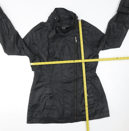 Womens UK Size 14 NEXT Black Military Jacket