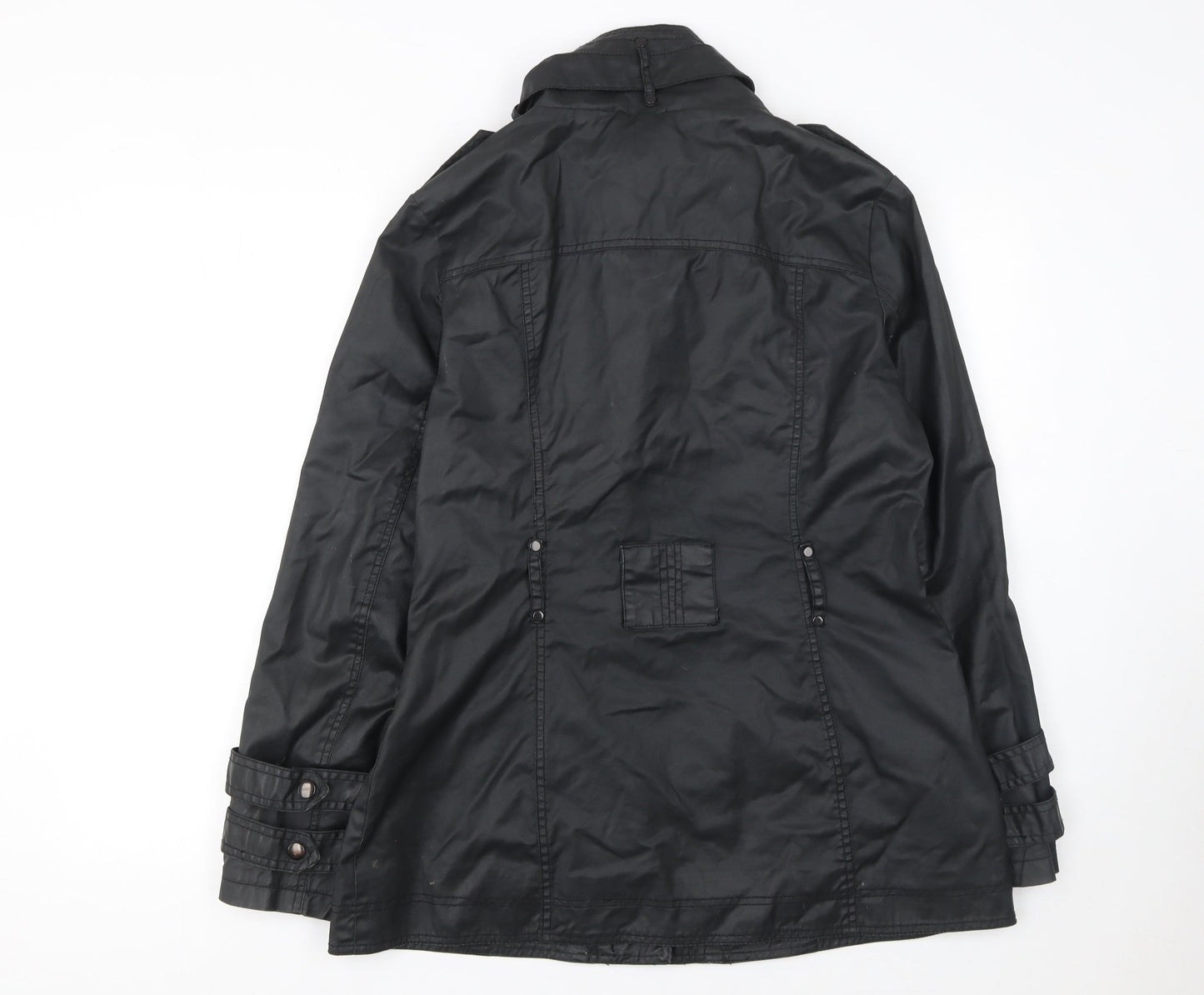 Womens UK Size 14 NEXT Black Military Jacket