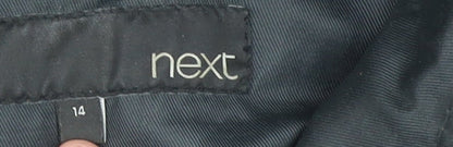 Womens UK Size 14 NEXT Black Military Jacket