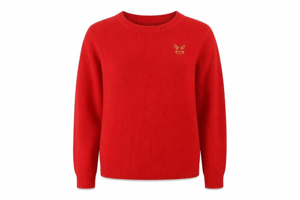 Womens UK Size L Cupcakes and Cashmere Red Pullover Jumper