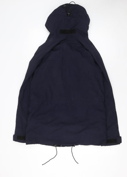 Unisex Adults UK Size XS Rohan Blue Parka Coat