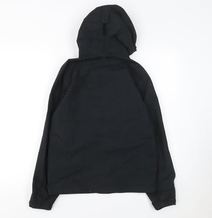 Boys UK Size 11-12 Years Mountain Warehouse Black Rain Coat