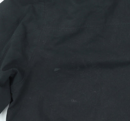 Boys UK Size 11-12 Years Mountain Warehouse Black Rain Coat