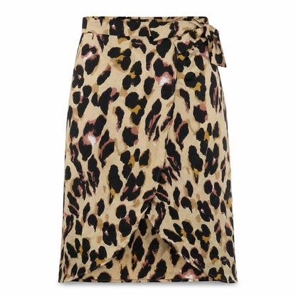 Womens UK Size 8 Boohoo Wrap Satin Skirt