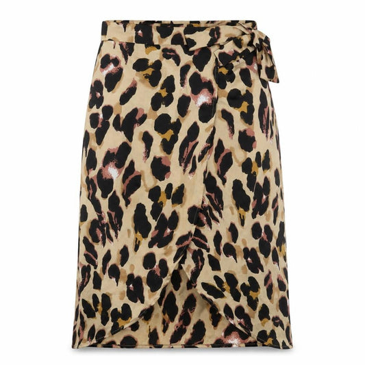 Womens UK Size 8 Boohoo Wrap Satin Skirt