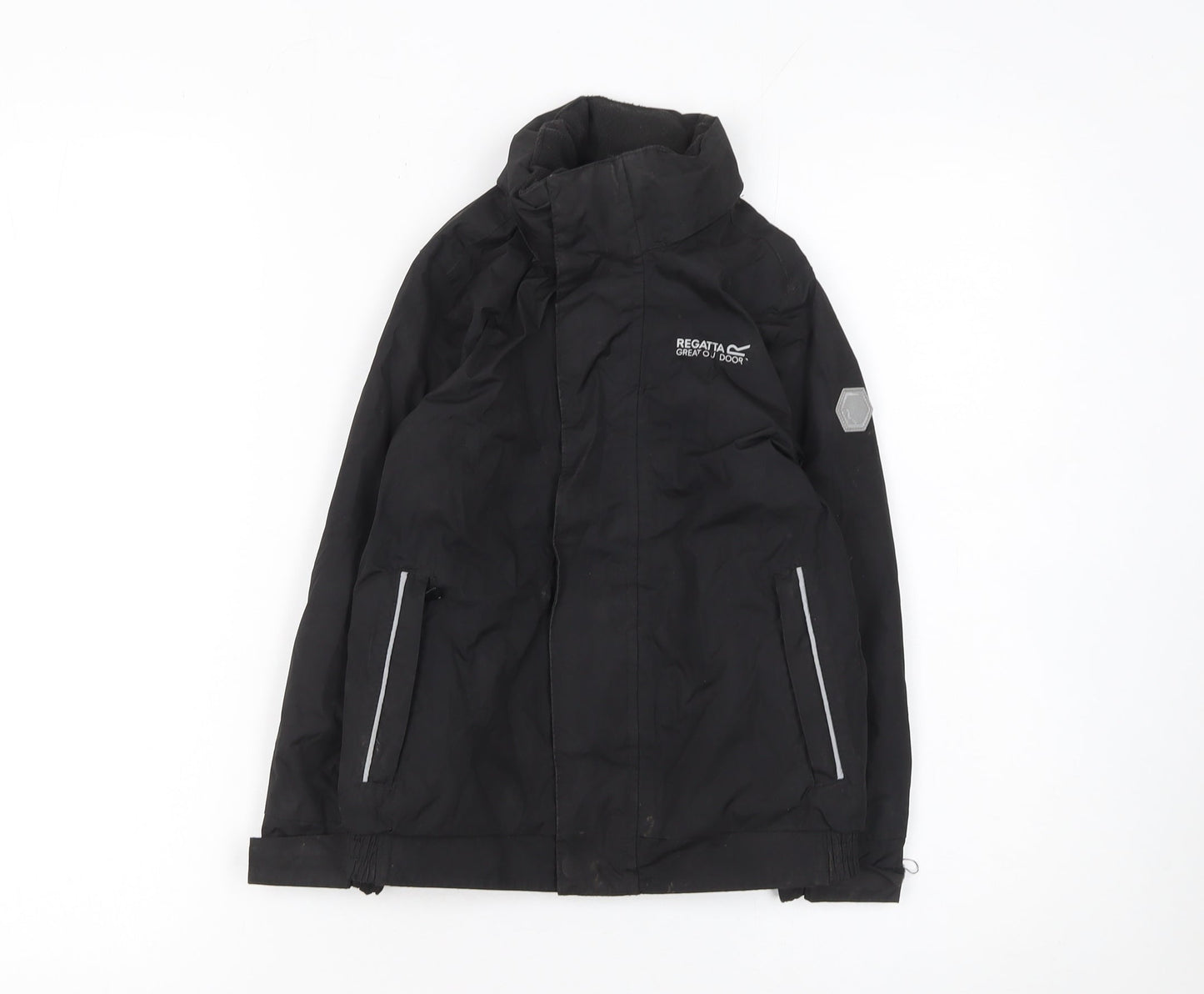Boys UK Size 5-6 Years Regatta Black Puffer Jacket