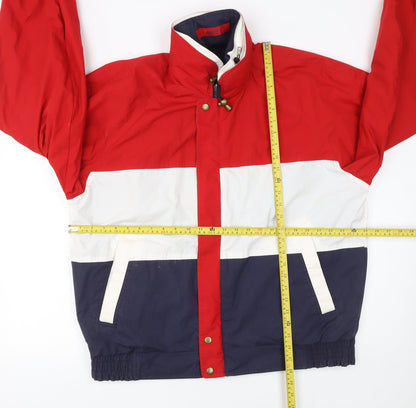 Gant Men's Multicoloured L Windbreaker Jacket Retro Style