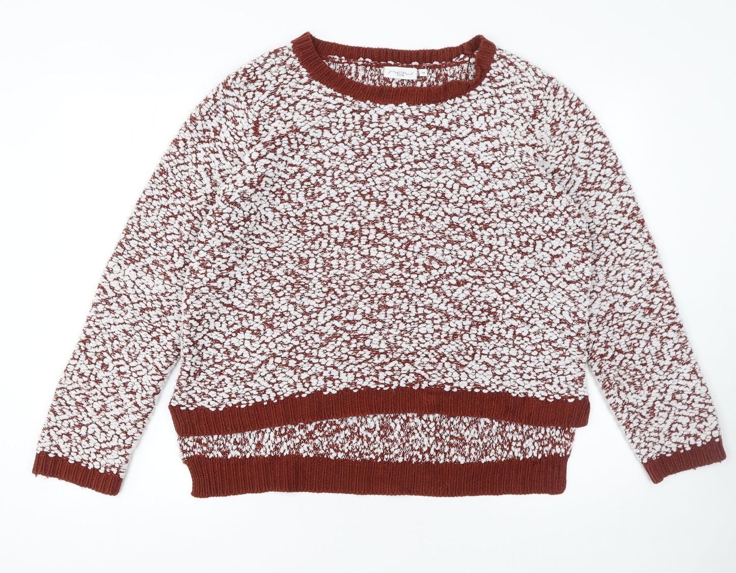 Womens UK Size 18 New Look Brown Pullover Jumper