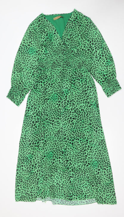 Womens UK Size M Pala D'oro Wrap Dress