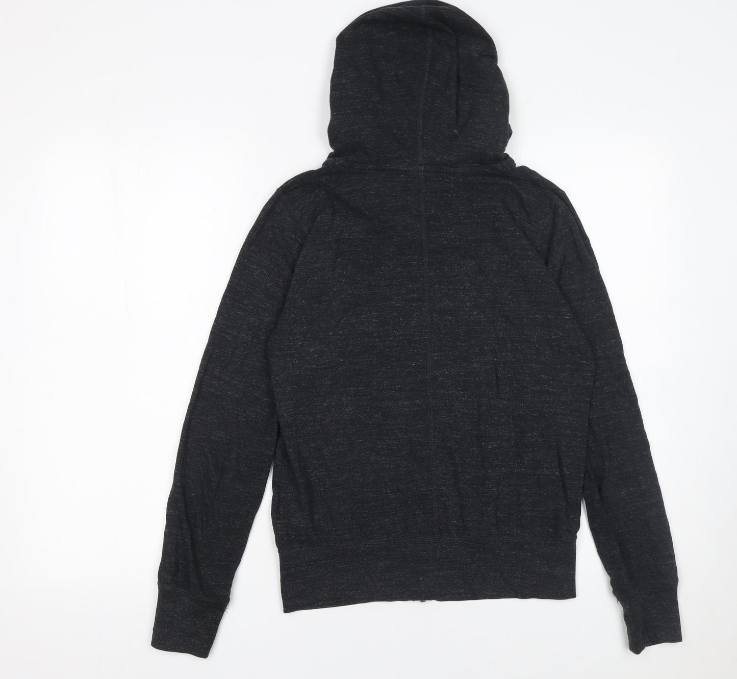 Womens UK Size M Nike Black Full Zip Hoodie