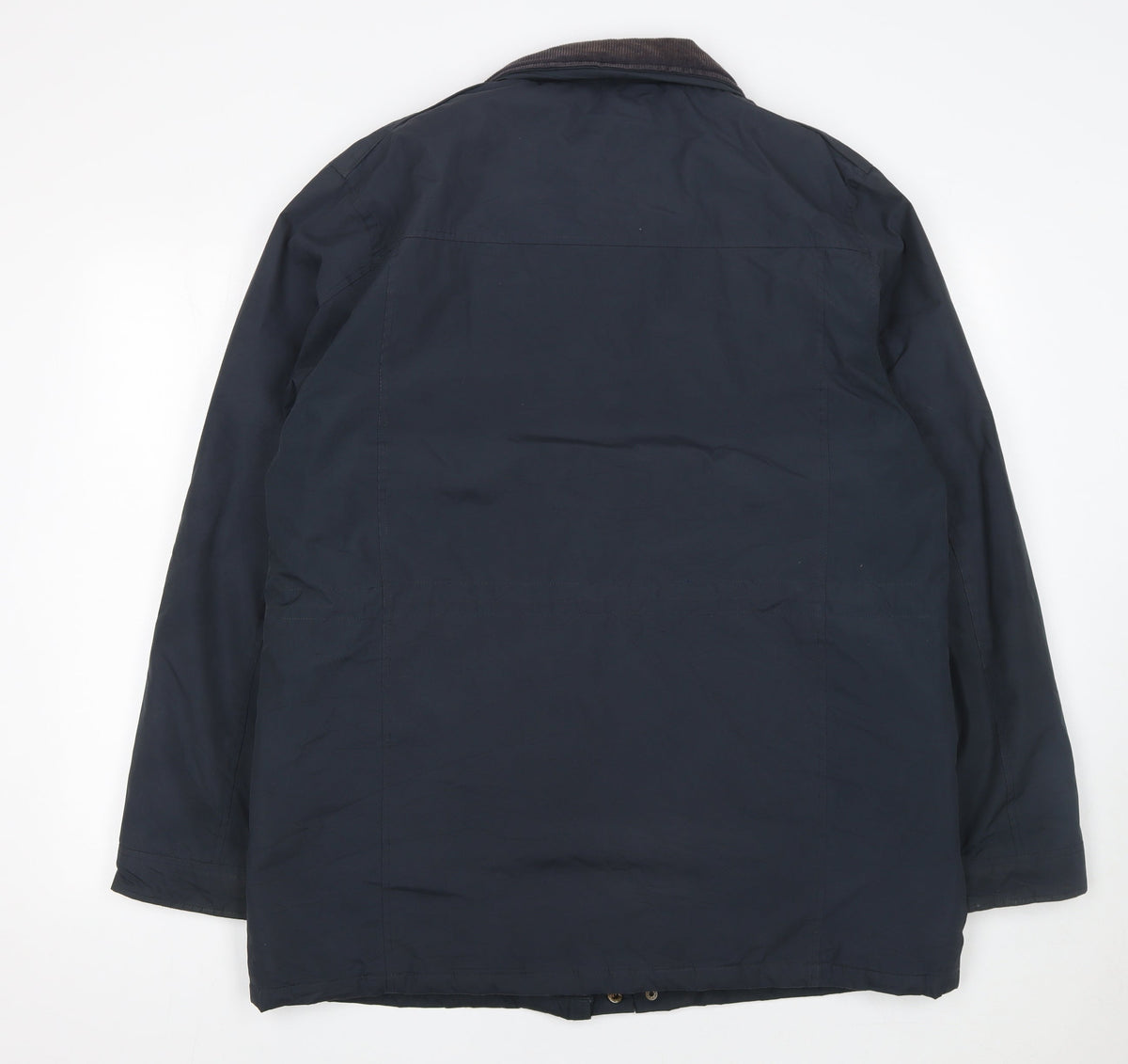 Mens UK Size L Arctic Storm Blue Parka Coat