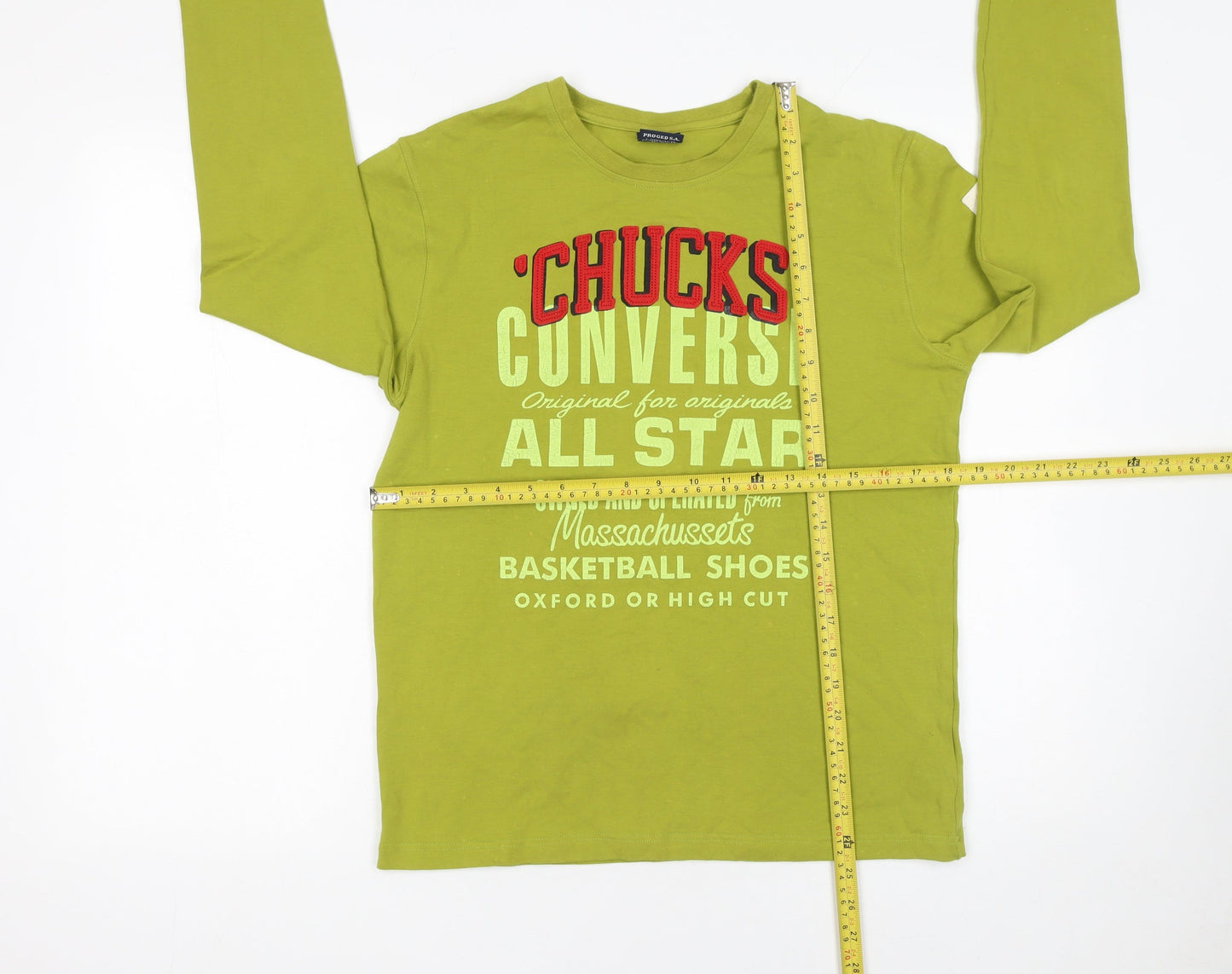 Mens UK Size M Converse Green  T-Shirt