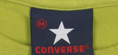 Mens UK Size M Converse Green  T-Shirt