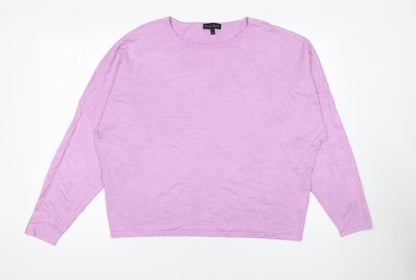 Womens UK Size M Phase Eight Purple Pullover Jumper