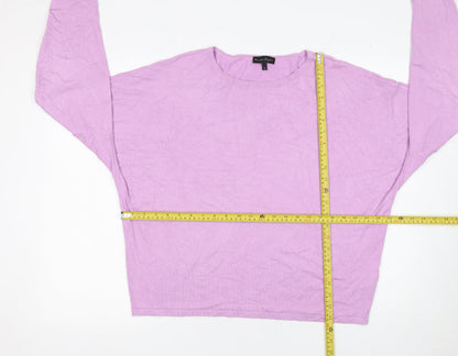 Womens UK Size M Phase Eight Purple Pullover Jumper