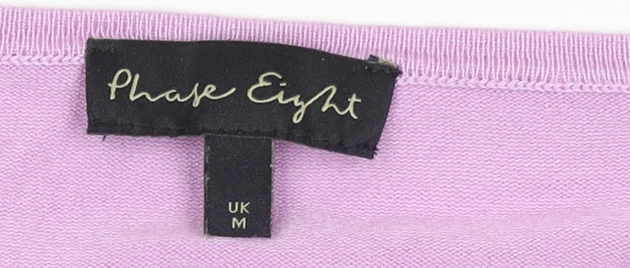 Womens UK Size M Phase Eight Purple Pullover Jumper