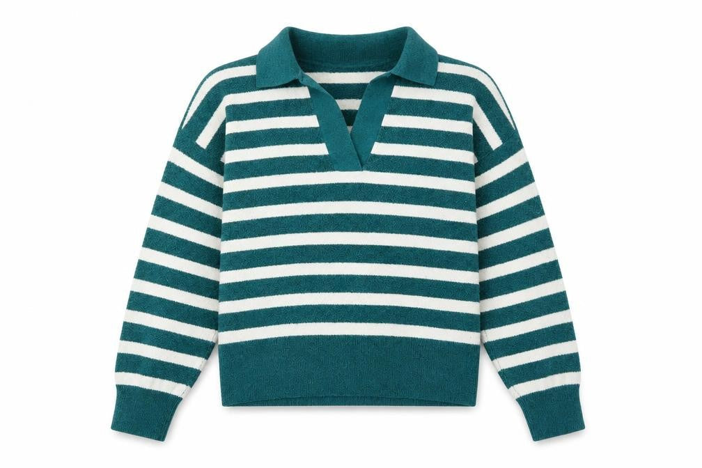 Womens UK Size M Marks and Spencer Green Pullover Jumper