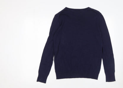 Womens UK Size S Gap Blue Pullover Jumper