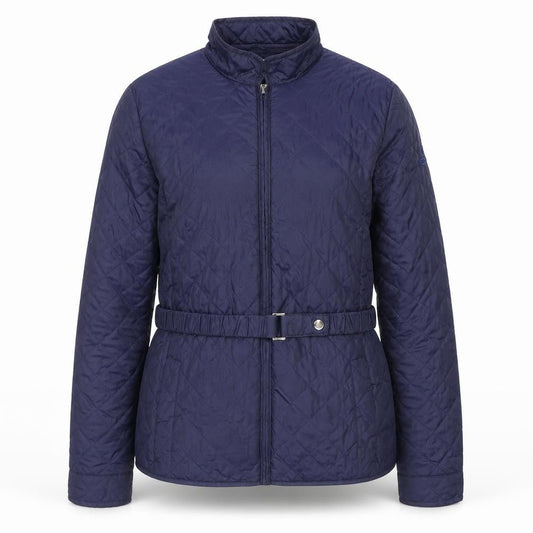 Girls UK Size 14 Years Geox Blue Quilted Coat