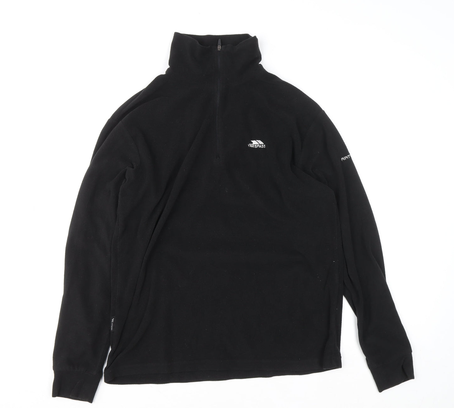 Mens UK Size S Trespass Black Pullover Sweatshirt