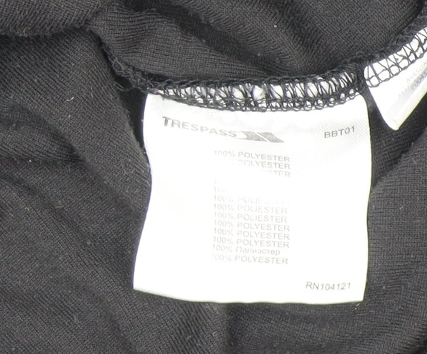 Mens UK Size S Trespass Black Pullover Sweatshirt