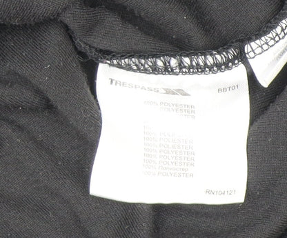 Mens UK Size S Trespass Black Pullover Sweatshirt