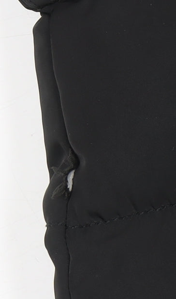Womens UK Size 6 Golddigga Black Puffer Jacket