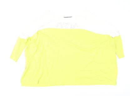 Womens UK Size 12 Laurèl Multicoloured Basic T-Shirt