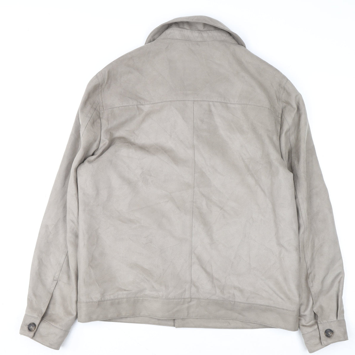 Mens UK Size M Marks and Spencer Grey Basic Jacket