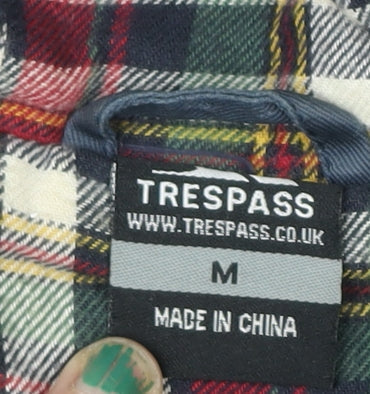 Womens UK Size M Trespass Blue Parka Coat