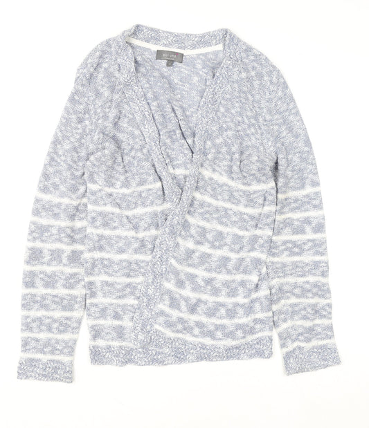 Womens UK Size 14 Marks and Spencer Blue Cardigan Jumper
