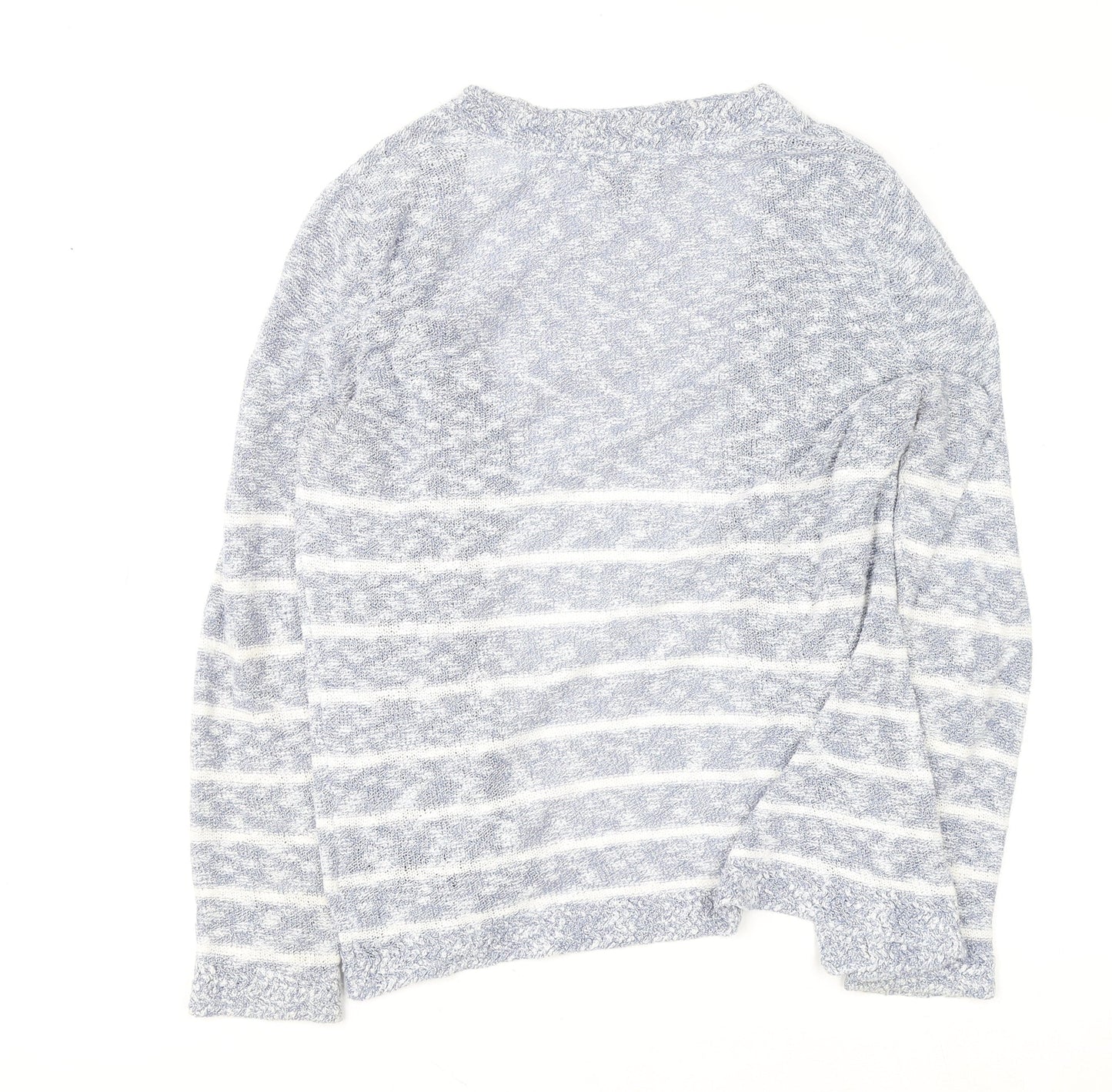 Womens UK Size 14 Marks and Spencer Blue Cardigan Jumper