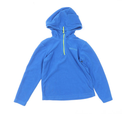 Boys UK Size 7-8 Years Mountain Warehouse Blue Pullover Hoodie