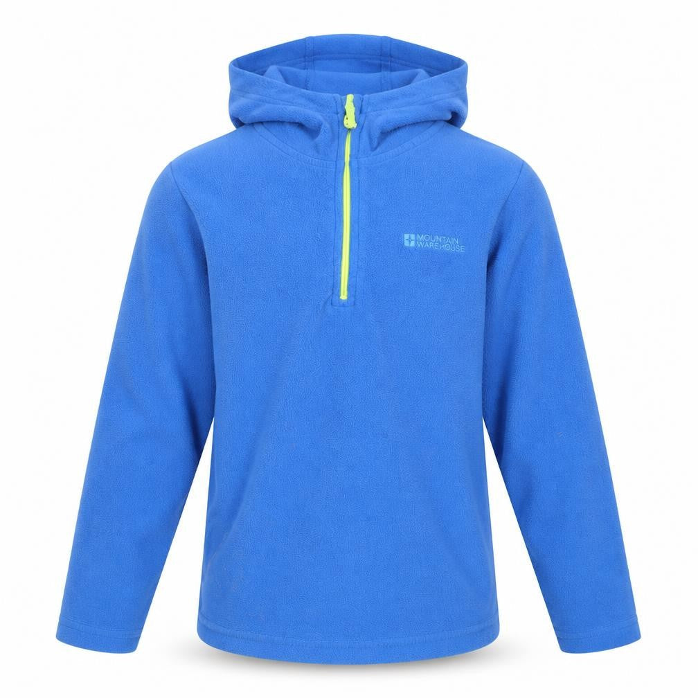 Boys UK Size 7-8 Years Mountain Warehouse Blue Pullover Hoodie