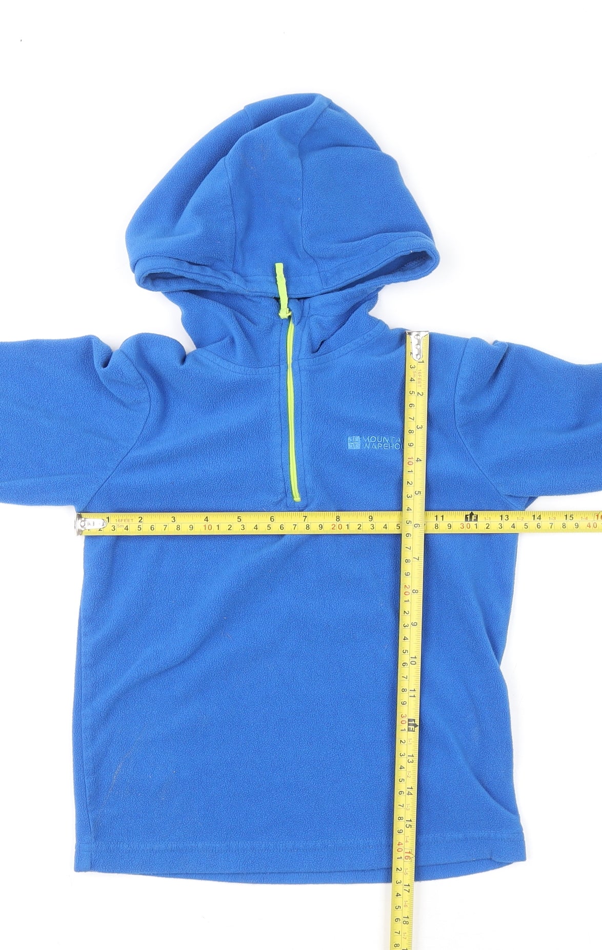 Boys UK Size 7-8 Years Mountain Warehouse Blue Pullover Hoodie