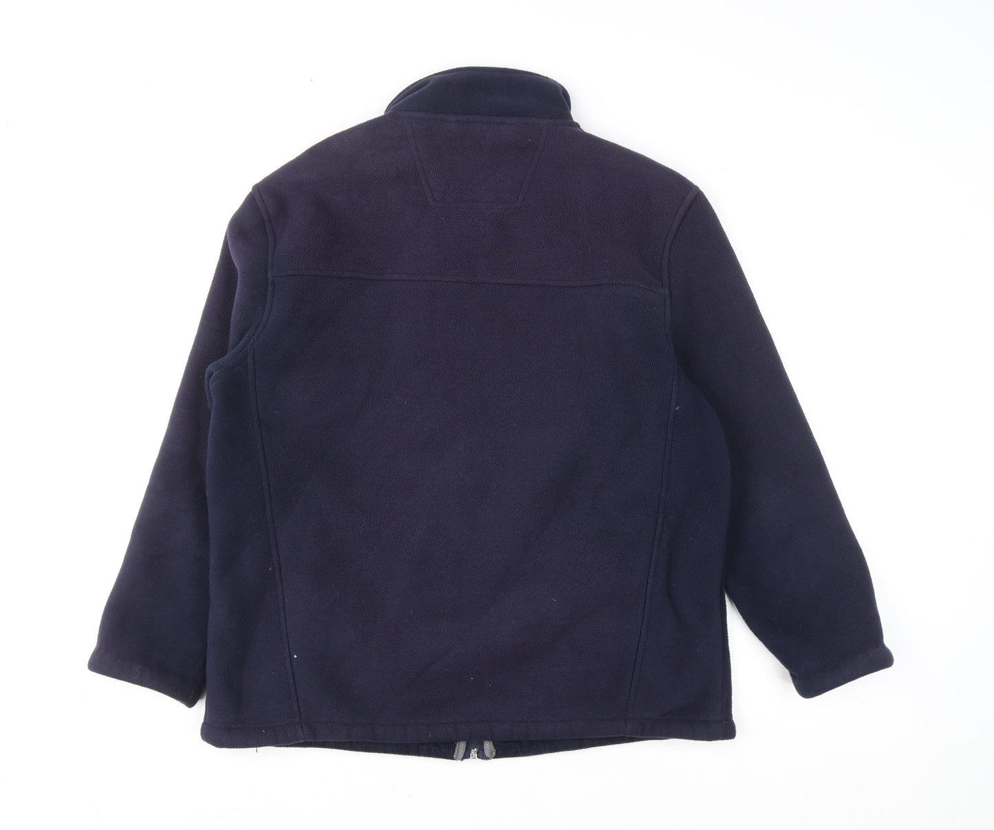 Mens UK Size M Maine New England Blue Full Zip Sweatshirt