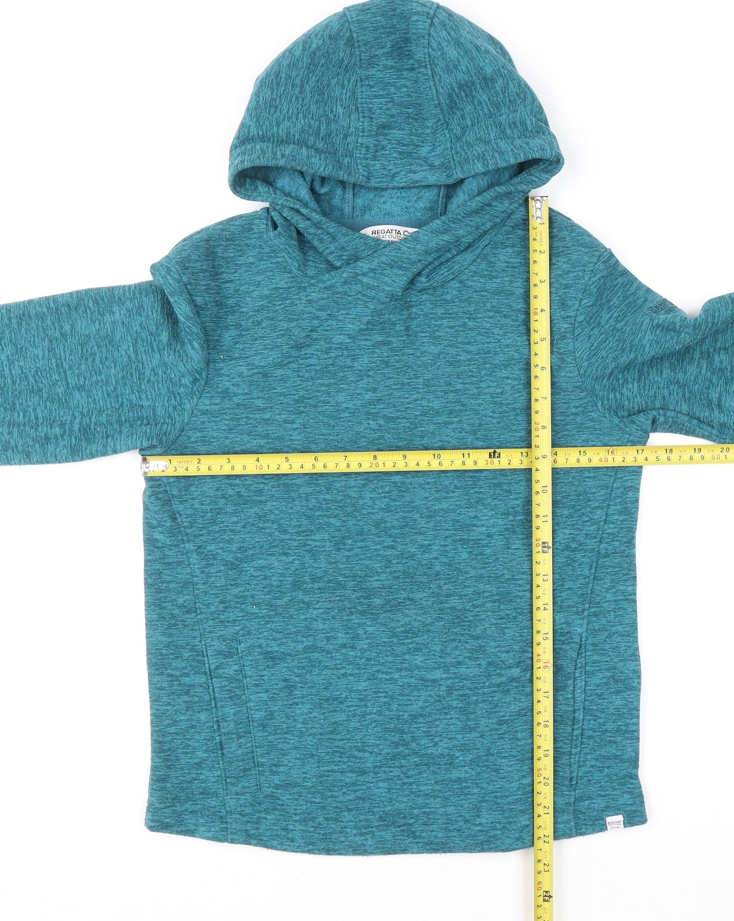 Girls UK Size 11-12 Years Regatta Blue Pullover Hoodie