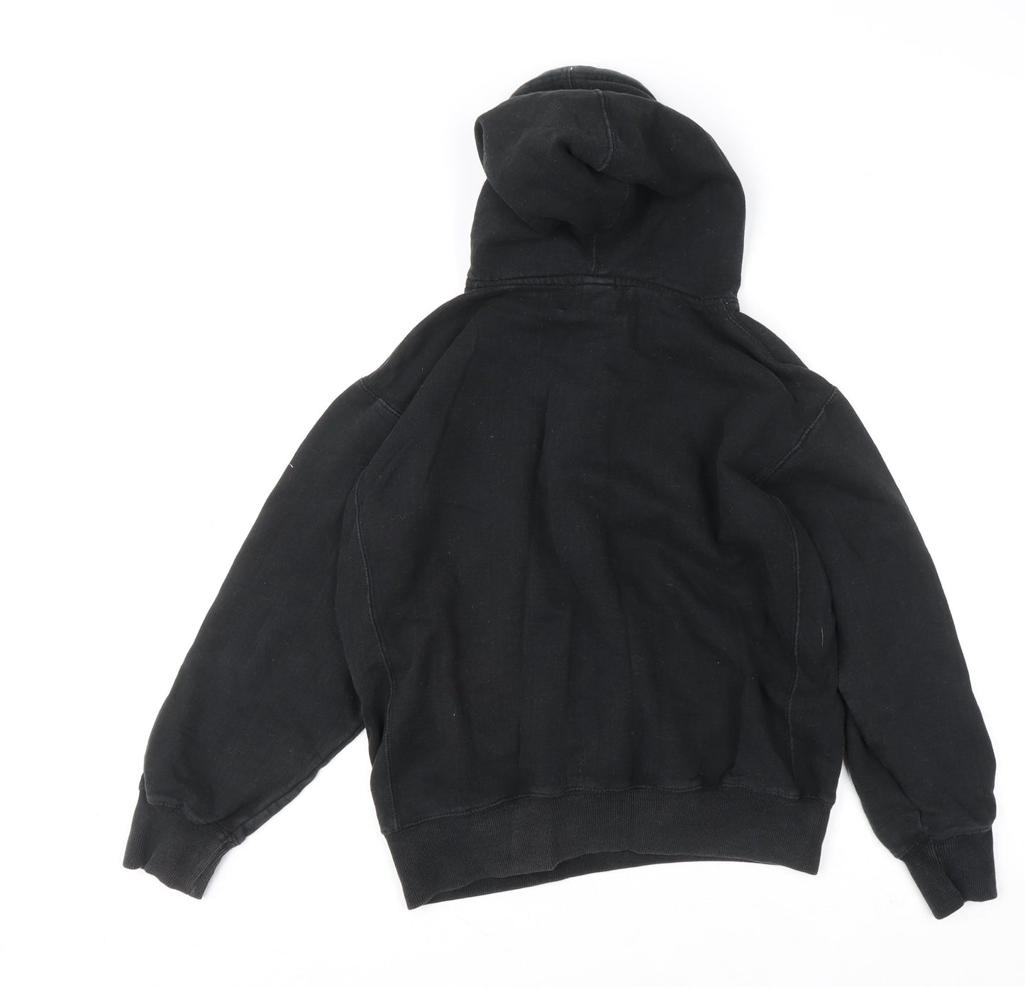 Boys UK Size M Superdry Black Pullover Hoodie