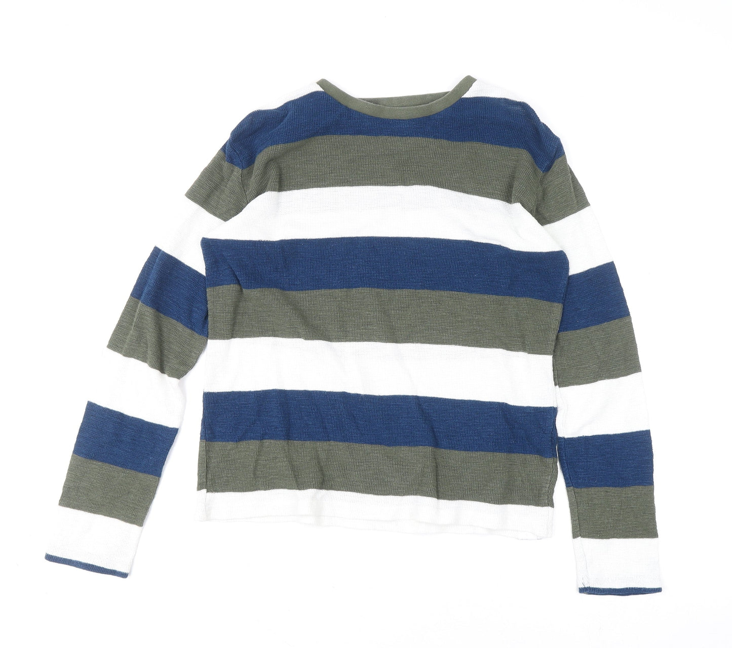 Boys UK Size 12-13 Years FatFace Multicoloured Pullover Jumper