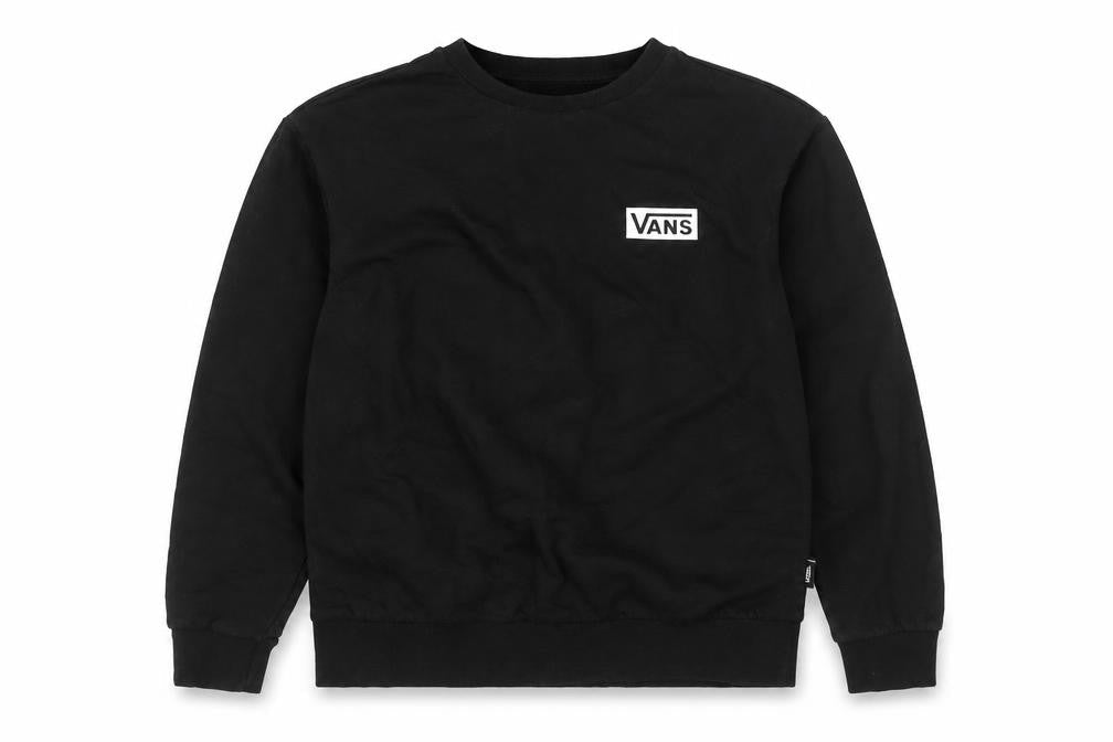 Mens UK Size S VANS Black Pullover Sweatshirt