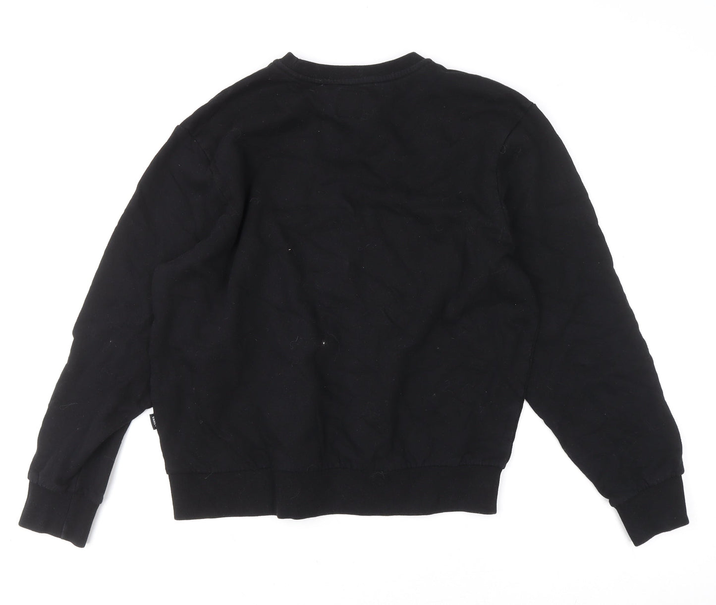 Mens UK Size S VANS Black Pullover Sweatshirt
