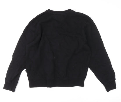 Mens UK Size S VANS Black Pullover Sweatshirt