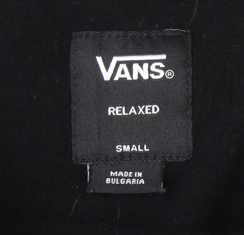 Mens UK Size S VANS Black Pullover Sweatshirt