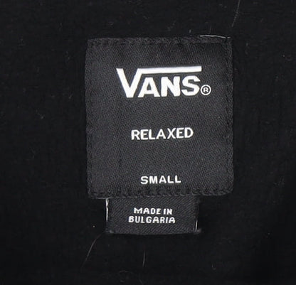 Mens UK Size S VANS Black Pullover Sweatshirt