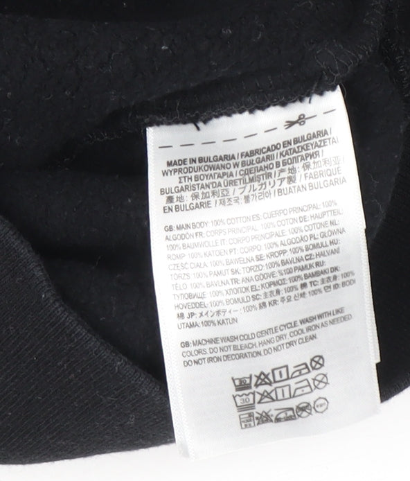 Mens UK Size S VANS Black Pullover Sweatshirt