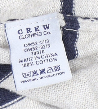 Womens UK Size 14 Crew Clothing Co. Beige Pullover Jumper
