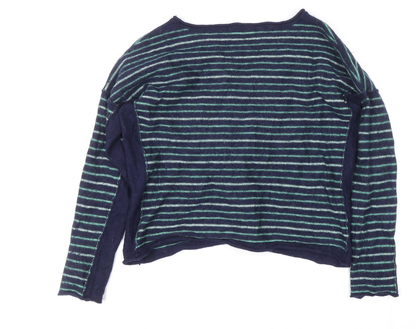 Womens UK Size M Hush Blue Pullover Jumper