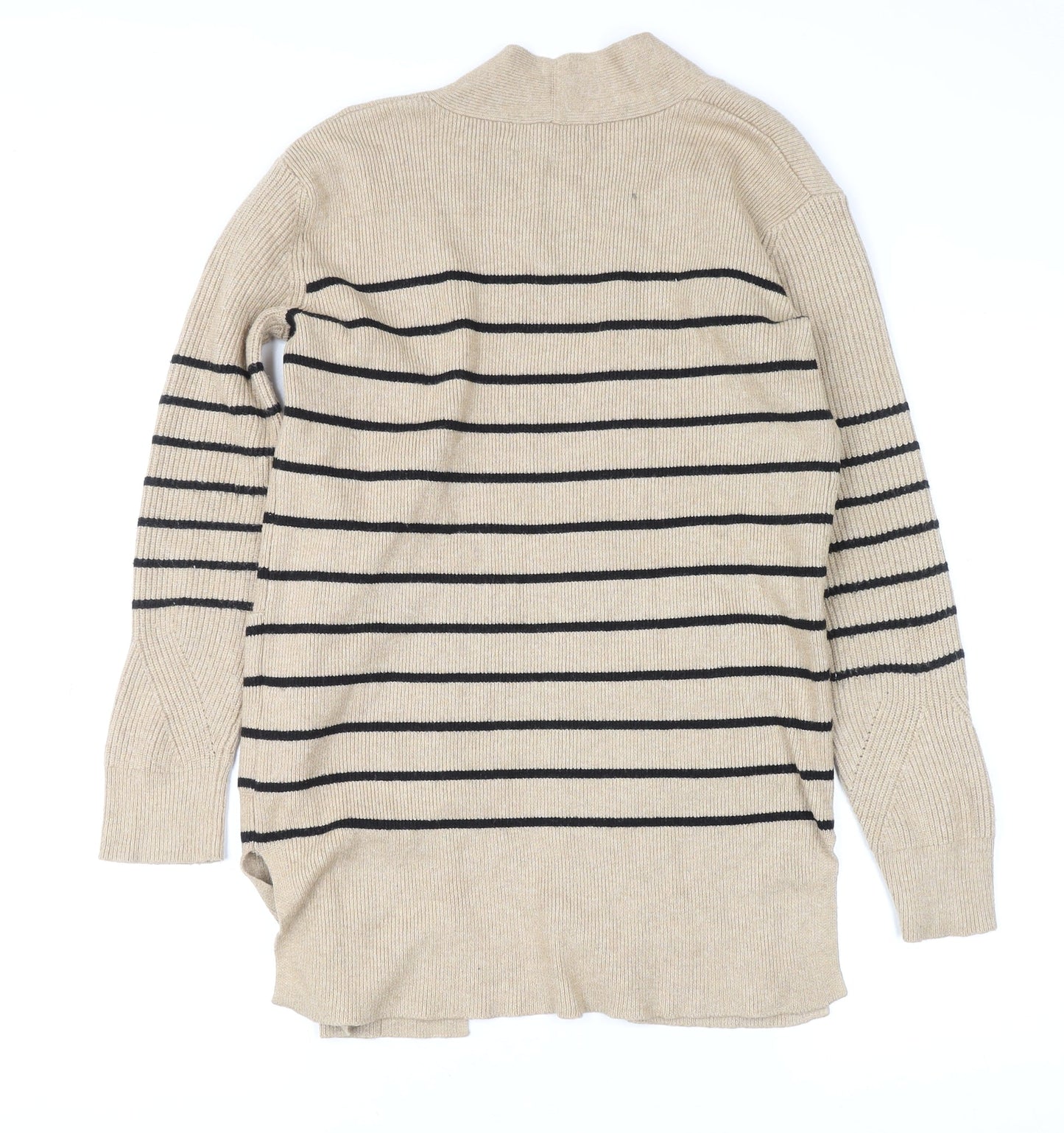 Womens UK Size 6 Marks and Spencer Beige Cardigan Jumper