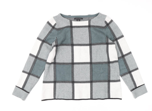 Womens UK Size L Tahari Grey Pullover Jumper