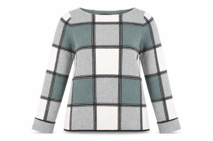 Womens UK Size L Tahari Grey Pullover Jumper